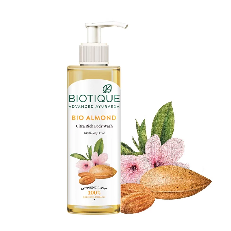 Biotique Almond Oil Ultra Rich Body Wash, 200 ml-5.webp
